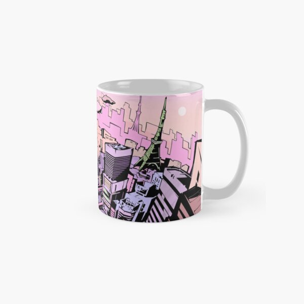 Persona 5 Pastel Sunset Tokyo Loading Screen Classic Mug RB0307 product Offical persona Merch