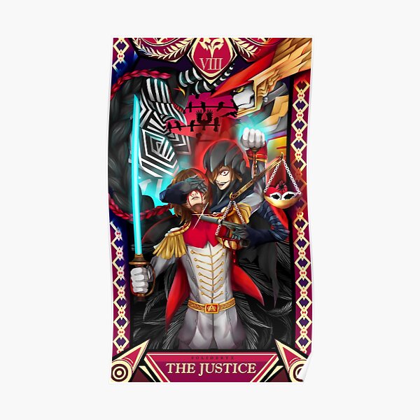 The Justice - Persona 5 Poster RB0307 product Offical persona Merch