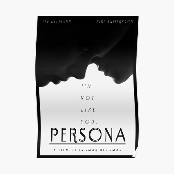 Persona Ingmar Bergman vintage Poster RB0307 product Offical persona Merch