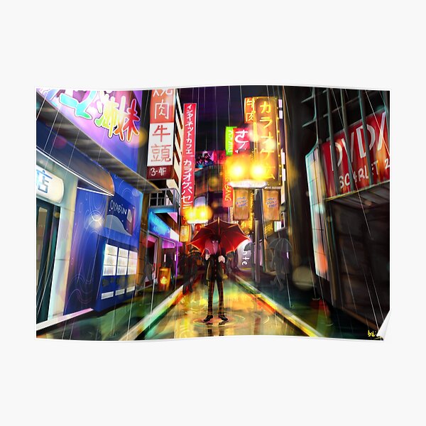 Persona 5 - Overworld Shibuya Poster RB0307 product Offical persona Merch