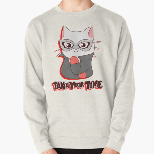 persona 5 - take your time - cat Pullover Sweatshirt RB0307 product Offical persona Merch
