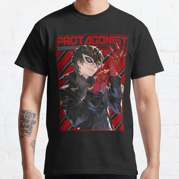 PERSONA 5 PROTAGONIST FINISHING TOUCH Classic T-Shirt RB0307 product Offical persona Merch