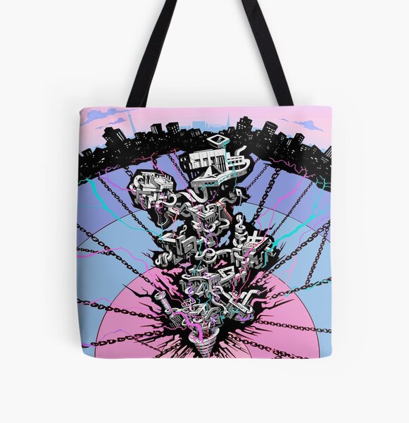 Persona 5 Pastel Mementos Loading Screen All Over Print Tote Bag RB0307 product Offical persona Merch