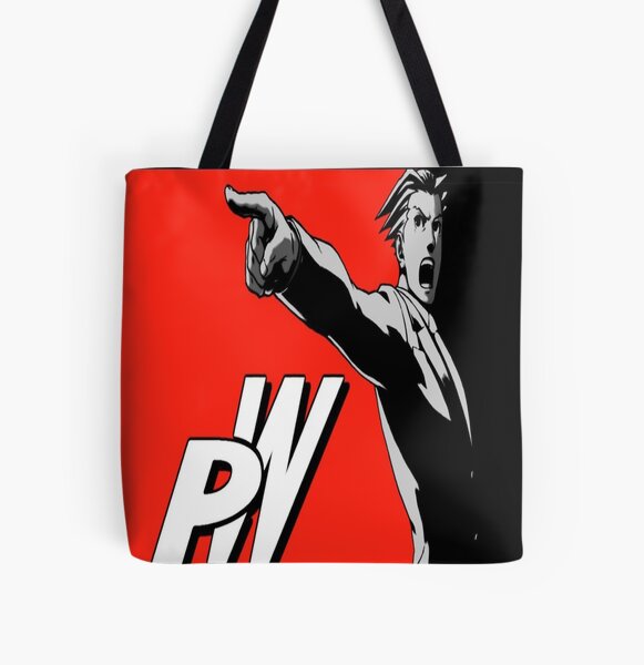 Ace Attorney - Phoenix Wright (Persona 5) All Over Print Tote Bag RB0307 product Offical persona Merch