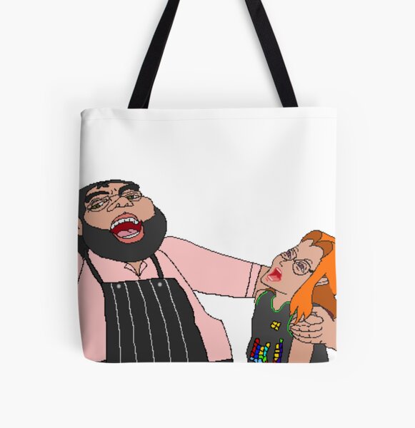 Sojiro and Futaba from Persona 5 All Over Print Tote Bag RB0307 product Offical persona Merch