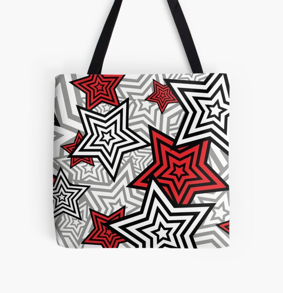 Persona 5 Star Background All Over Print Tote Bag RB0307 product Offical persona Merch