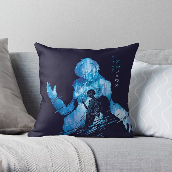 Orpheus Poetry Blue ver.:Persona 3  Throw Pillow RB0307 product Offical persona Merch