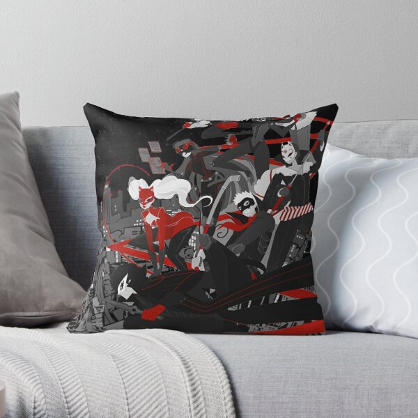 Persona 5 phantom thiefs Throw Pillow RB0307 product Offical persona Merch