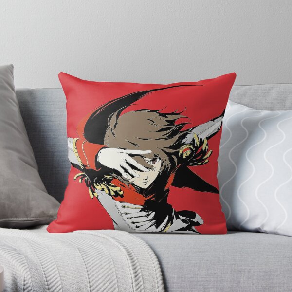 Persona 5 - Aketchi Throw Pillow RB0307 product Offical persona Merch