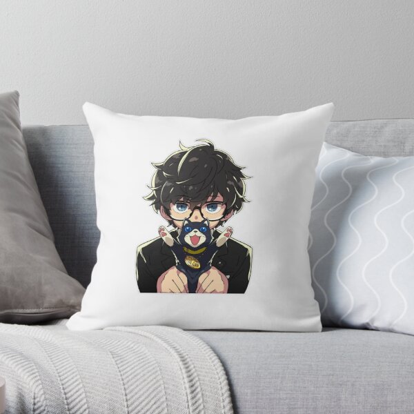 morgana - persona 5 Throw Pillow RB0307 product Offical persona Merch
