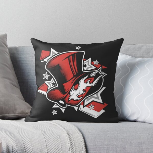 Persona 5 Royal The Phantom Thieves Logo Throw Pillow RB0307 product Offical persona Merch