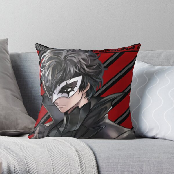 PERSONA 5 PROTAGONIST PHANTOM Throw Pillow RB0307 product Offical persona Merch