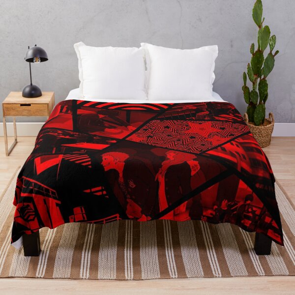 Persona 5 Infrared School Days Throw Blanket RB0307 product Offical persona Merch