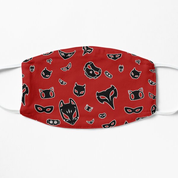Persona 5 Royal Phantom Thief Mask Pattern Flat Mask RB0307 product Offical persona Merch