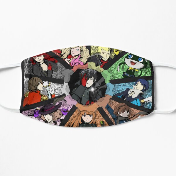 Persona 5 Royal Phantom Thieves Comic Flat Mask RB0307 product Offical persona Merch